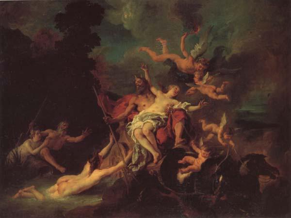 Jean-Francois De Troy The Abduction of Proserpina